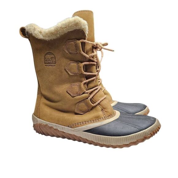 Sorrel Out 'N About Plus Waterproof Women's Boots Size 9 - Picture 4 of 10